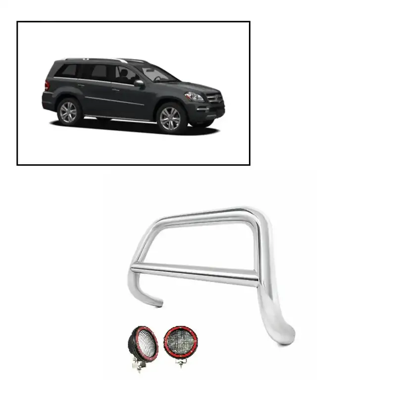 Black Horse Off Road Bb140803-Plfr Stainless Steel Skid Plate-Free Bumper 1