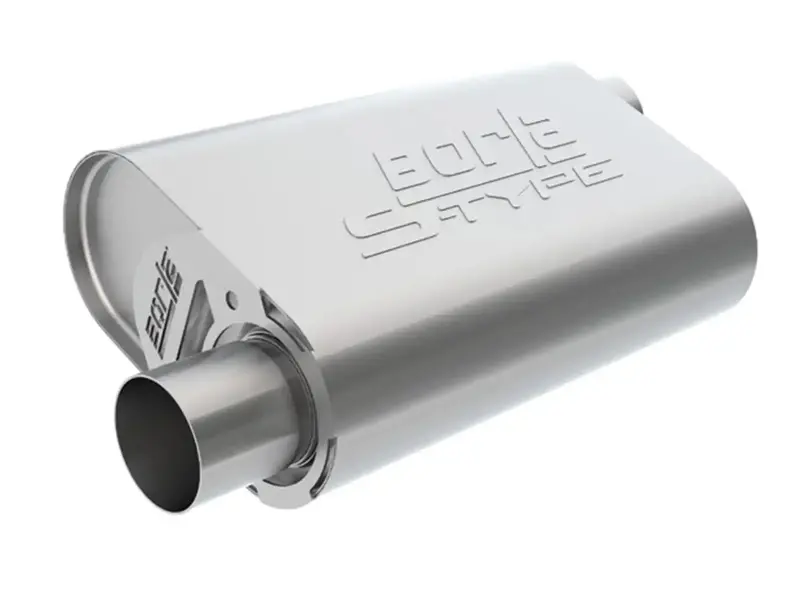 Borla 400853 S-Type Muffler For Big-Block Chevrolet V8 Engines – Compatible With 396/402/427 Cid 1