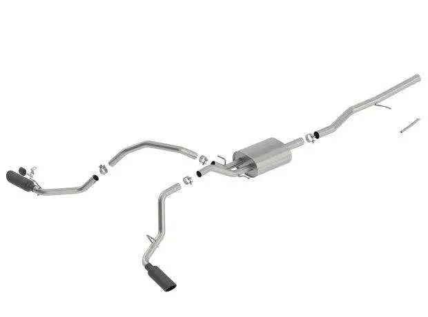 Borla Atak Cat-Back Exhaust System For Enhanced Performance And Aggressive Sound 1