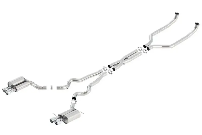 Borla Cat-Back Exhaust System – Model 140511 For S-Type Vehicles 1