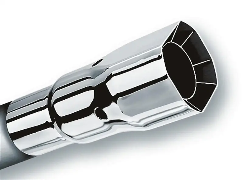 Borla Universal Exhaust Tip – Polished Stainless Steel, Easy Installation 1