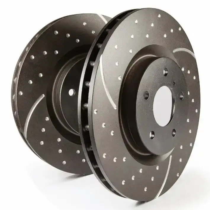 Ebc Brakes Gd1010 Gd Sport Rotors, Wide Slots For Cooling To Reduce Temps Preventing Brake Fade 1