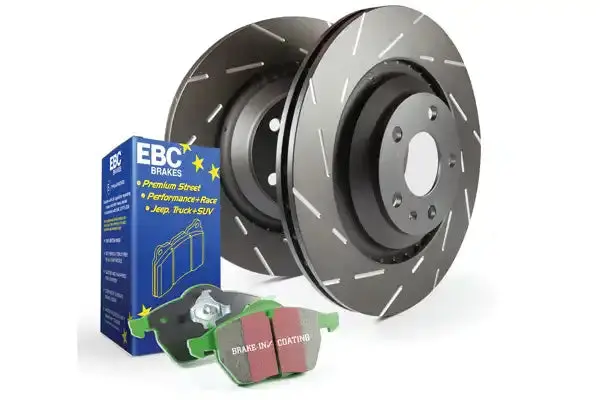 Ebc S2Kr2511 Slotted Brake Rotors – Engineered To Minimize Aerodynamic Whine 1