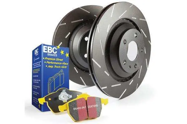 Ebc S9Kf1690 Slotted Brake Rotors – Noise-Reducing Narrow Slot Design 1
