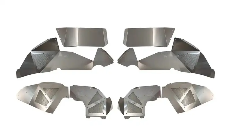 Fishbone Offroad Fb33108 Aluminum Inner Fender Liners – Full Set Of Four For Jeep Jl Wrangler (2018–Current) 1