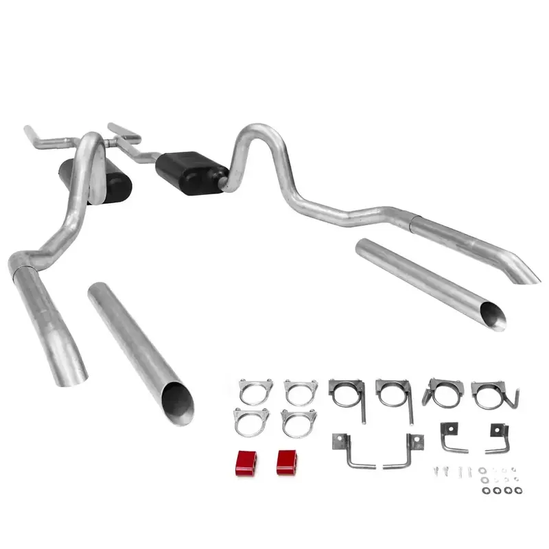 Flowmaster 17119 American Thunder Header-Back Exhaust – Aggressive Tone For V8 Applications 1