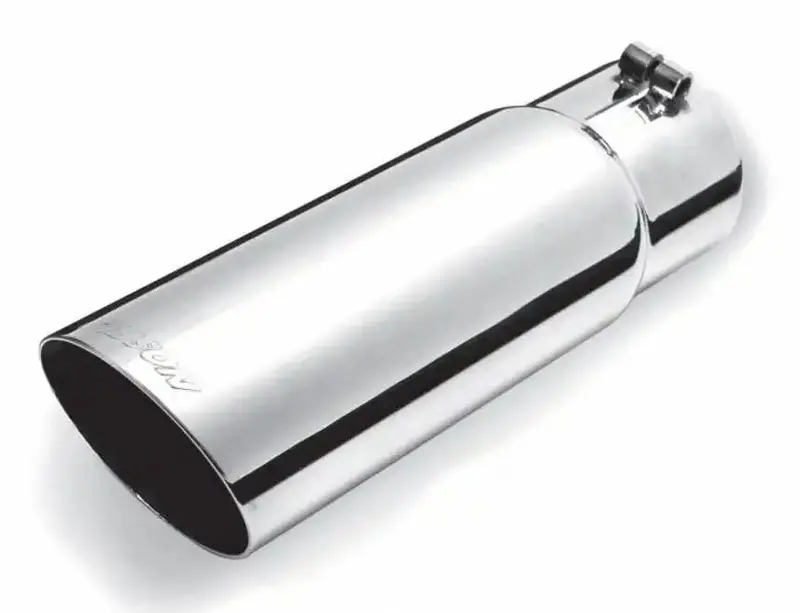 Gibson Performance 500361 Stainless Steel Exhaust Tip – Single-Wall, Angled Design 1