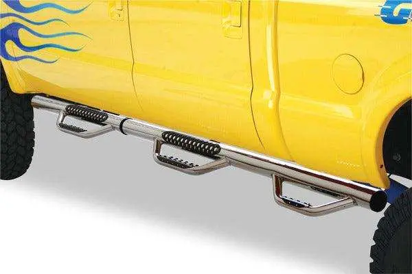 Go Rhino D36082Ps Full-Length Tubular Step System – Three-Step Design For Cab And Bed Access 1