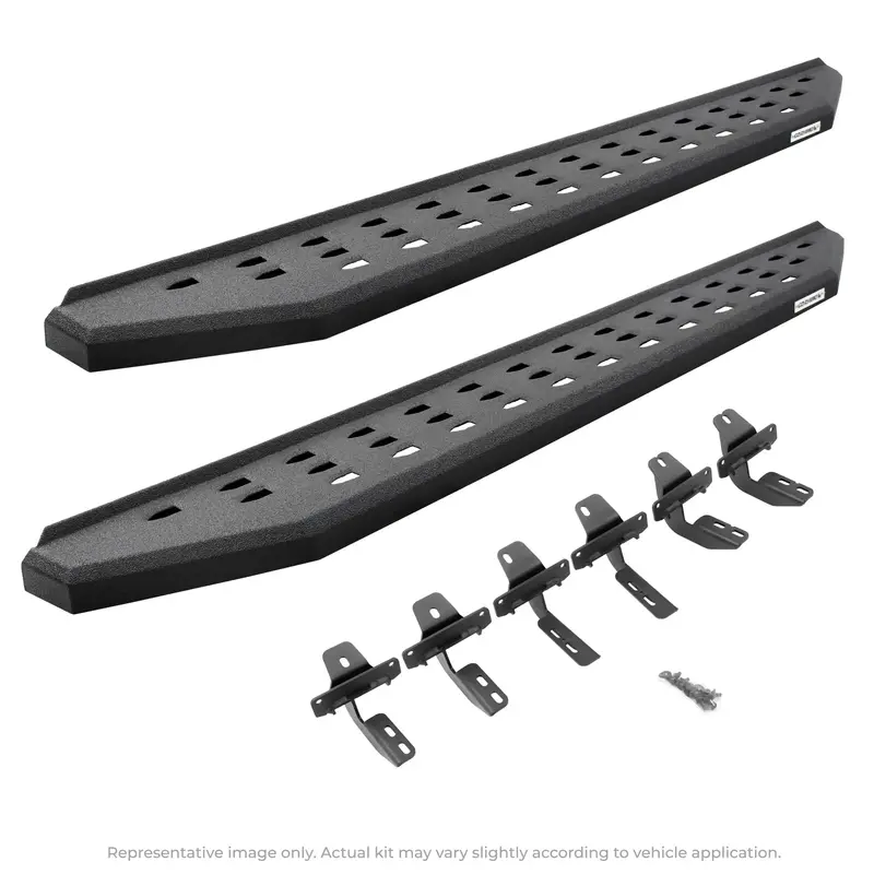 Go Rhino Rb20 Running Boards With Mounting Kit – 69430680T Model 1