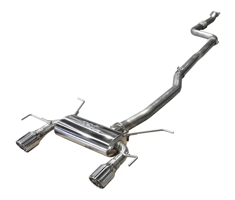 Injen Ses7302 Performance Cat-Back Exhaust System – Street-Tuned Sound & Flow 1
