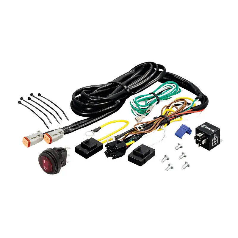 Kc Hilites 6315 40A Relay Wire Harness With Rocker Switch – Off-Road Lighting Control 1