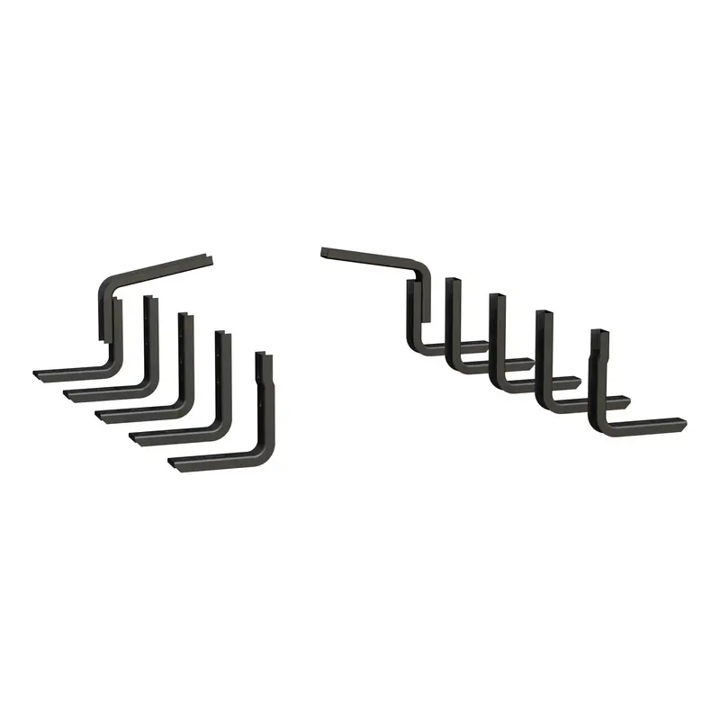 Luverne Regal 7 477113-400829 Polished Stainless Steel Oval Running Boards – 113" Wide, Fits Ford F-250/F-350 1