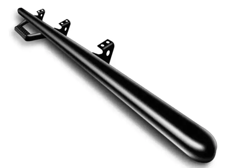 N-Fab C9965Rc-Tx Textured Black Nerf Step Bars – 3-Inch Tube, Wheel-To-Wheel Fit 1