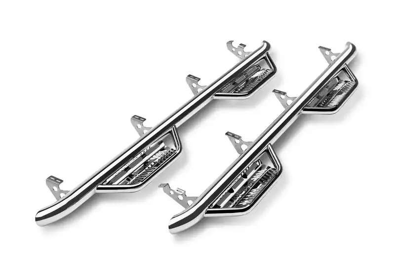 N-Fab Hpt0786Cc-Ss Stainless Steel 2-Step Running Boards For 2007–2021 Toyota Tundra Crewmax 1