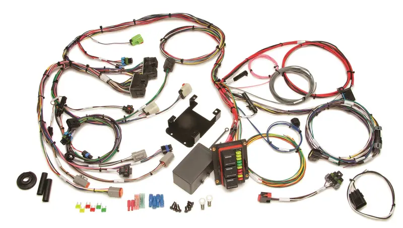 Painless Wiring 60250 Universal Engine Wiring Harness – 10-Circuit W/ Dual Ignition, Fuel Heater, And Accessory Relay 1