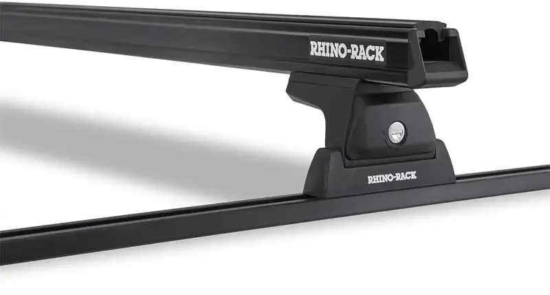 Rhino-Rack Ja8753 Heavy-Duty Rlt600 Roof Rack System – Black, Two-Bar Design 1