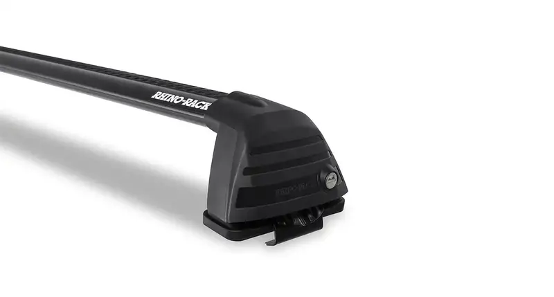 Rhino-Rack Vortex Roc25 Roof Rack – Flush-Mount Black Crossbar System (Rv0206B) 1
