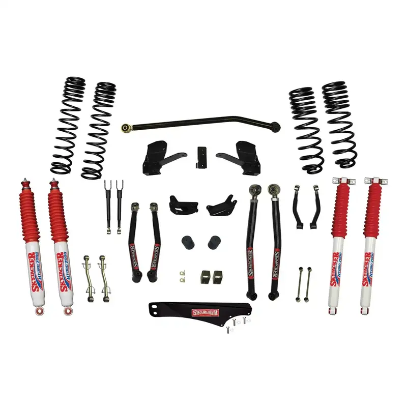 Skyjacker Jk40Lklt-Sx-H 4-Inch Dual-Rate Long-Travel Suspension Lift With Hydro 7000 Shocks 1