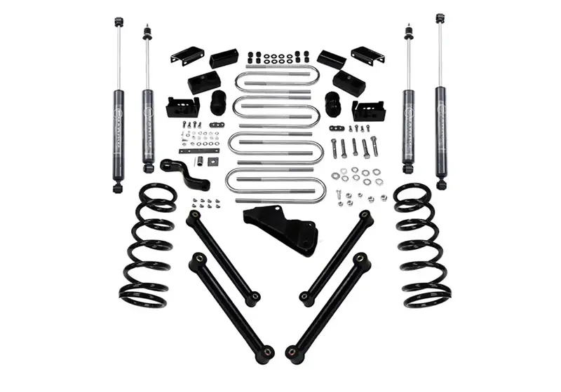 Superlift K965B 4-Inch Diesel Lift Kit For 2010–2013 Ram 2500 & 2010–2012 Ram 3500 4Wd W/ Bilstein Shocks 1