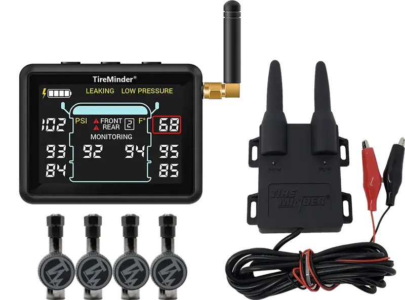 Valterra Tm22163 Tireminder I10 Tpms – Wireless 4-Sensor Flow-Through Monitoring System 1