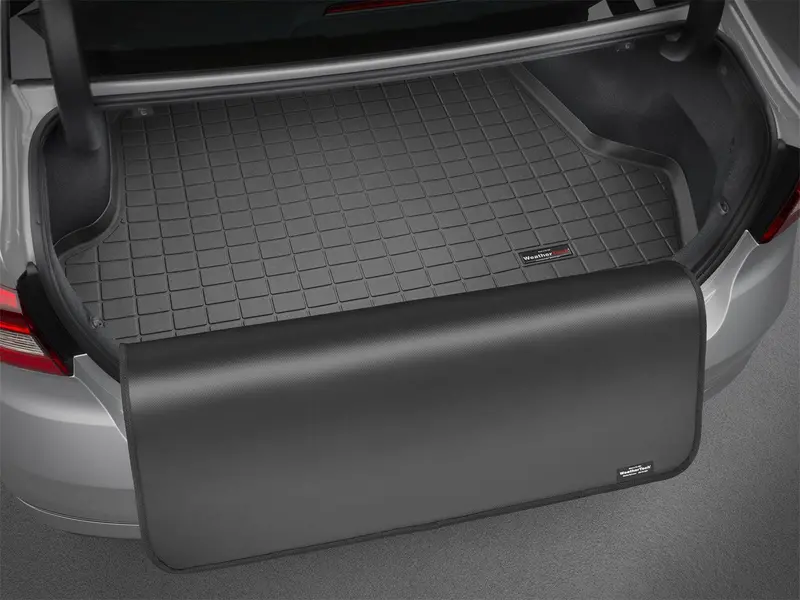 Weathertech 40708Sk Black Cargo Liner With Integrated Bumper Protector 1