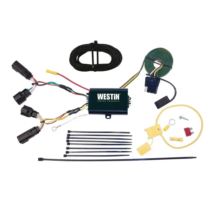 Westin 65-62057 T-Connector Wiring Harness – Black, Plug-And-Play Trailer Light Adapter 1